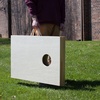 image:image4x2 Regulation Size Solid Wood Cornhole Toss Game Set with 8 Bean Bags