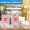 image:imageGSE 2Deck Revolving Canasta Card Tray Canasta Card Holder  Dual Deck 360 Rotating Swivel Holder Smooth Rotation Organizes Deck For Hand amp Foot Rummy UNO Games6Deck