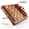 image:imageGSE Games amp Sports Expert 10 Magnetic Chess Set Wooden Chess Board Game Set with Drawers Classic Portable Travel Board Game for Kids amp Adults