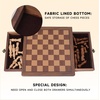image:imageGSE Games amp Sports Expert 10 Magnetic Chess Set Wooden Chess Board Game Set with Drawers Classic Portable Travel Board Game for Kids amp Adults