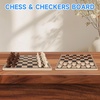 image:imageGSE Games amp Sports Expert 10 Wooden 3in1 Travel Size Chess Checkers Backgammon Board Game Combo Set for Kids amp Adults
