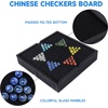 image:imageGSE Games amp Sports Expert 125 Premium Leather 5in1 Chess Checkers Backgammon Chinese Checkers and Poker Dice Board Game Combo Set for Kids amp Adults