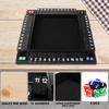 image:imageGSE Games amp Sports Expert 14 Player Wooden Shut The Box Board Game with 8 Dice 4Way 12 Numbers Shut The Box Dice Set of Popular English Pub Board Game  WalnutBlack Stained Wood