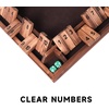 image:imageGSE Games amp Sports Expert 14 Player Wooden Shut The Box Board Game with 8 Dice 4Way 12 Numbers Shut The Box Dice Set of Popular English Pub Board Game  WalnutWalnut Stained Wood