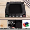 image:imageGSE Games amp Sports Expert 14 Player Wooden Shut The Box Dice Board Game with 8 Dice 4Way 10 Numbered Shut The Box Set of Popular English Pub Board Game  Natural WoodBlack Stained Wood