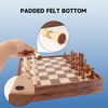 image:imageGSE Games amp Sports Expert 15 Large Wooden 2in1 Chess amp Checkers Board Game Combo Set with Drawer Board Games Chess Checker Set for Kids amp Adults