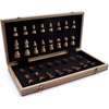 image:imageGSE Games amp Sports Expert 15 Magnetic Wooden Chess Set Folding Chess Board Set with Pieces Storage Slots Portable Travel Game for Adults amp Kids