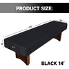 image:imageGSE Games amp Sports Expert 16 Brown HeavyDuty Leatherette Shuffleboard Table Cover for Shuffleboard Table AccessoriesBlack14ft
