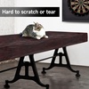 image:imageGSE Games amp Sports Expert 16 Brown HeavyDuty Leatherette Shuffleboard Table Cover for Shuffleboard Table AccessoriesBrown16ft