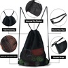 image:imageGSE Games amp Sports Expert 18x12 Purple Mesh Drawstring Bag for Baseballs Softballs Tennis Pickleball Balls Golf Balls Mesh Sports Equipment Bag with Lock for Gym Swim Gear Laundry amp ToysBlack