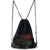 image:imageGSE Games amp Sports Expert 18x12 Purple Mesh Drawstring Bag for Baseballs Softballs Tennis Pickleball Balls Golf Balls Mesh Sports Equipment Bag with Lock for Gym Swim Gear Laundry amp ToysBlack