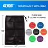 image:imageGSE Games amp Sports Expert 18x12 Purple Mesh Drawstring Bag for Baseballs Softballs Tennis Pickleball Balls Golf Balls Mesh Sports Equipment Bag with Lock for Gym Swim Gear Laundry amp ToysBlack