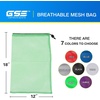 image:imageGSE Games amp Sports Expert 18x12 Purple Mesh Drawstring Bag for Baseballs Softballs Tennis Pickleball Balls Golf Balls Mesh Sports Equipment Bag with Lock for Gym Swim Gear Laundry amp ToysGreen