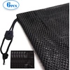 image:imageGSE Games amp Sports Expert 18x12 Purple Mesh Drawstring Bag for Baseballs Softballs Tennis Pickleball Balls Golf Balls Mesh Sports Equipment Bag with Lock for Gym Swim Gear Laundry amp ToysBlack