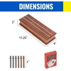 image:imageGSE Games amp Sports Expert 2Track Wooden Cribbage Board Game Box with Playing Cards Metal Pegs and Storage Drawer Classic Cribbage Board with Large Storage2Track Cribbage Board with Card