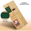 image:imageGSE Games amp Sports Expert 2Track Wooden Cribbage Board Game Box with Playing Cards Metal Pegs and Storage Drawer Classic Cribbage Board with Large Storage4Track Cribbage Board with Card