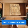 image:imageGSE Games amp Sports Expert 2Track Wooden Cribbage Board Game Box with Playing Cards Metal Pegs and Storage Drawer Classic Cribbage Board with Large Storage4Track Cribbage Board with Card