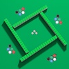 image:imageGSE Games amp Sports Expert 32 x 32 Inches Rubber AntiSlip Playmat Mahjong Dominoes Poker Cards and Board Games Tabletop Cover Mat with Carrying Bag GreenBlack  Green