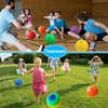 image:imageGSE Games amp Sports Expert 578510 Inflatable Playground Ball Kickball Bouncy Dodge Ball Handball for KidAdult Perfect for Recess Ball Games Gym Yoga Exercises Schools Sports ActivitiesBlue