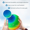 image:imageGSE Games amp Sports Expert 578510 Inflatable Playground Ball Kickball Bouncy Dodge Ball Handball for KidAdult Perfect for Recess Ball Games Gym Yoga Exercises Schools Sports ActivitiesRainbow