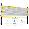 image:imageGSE Games amp Sports Expert Outdoor Badminton and Volleyball Combo Set Yard Net Game Set with Ball Pump Boundary Line and Carry Bag for Backyard Beach Lawn and Park Family GamesProfessional BadmintonVolleyball Set