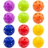 image:imageGSE Games amp Sports Expert Practice Baseballs Plastic Baseballs Training Hollow Airflow Softballs for Pitching Batting Catching for All Skill Levels Several Styles AvailableMulticolors