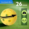 image:imageGSE Games amp Sports Expert Practice Baseballs Plastic Baseballs Training Hollow Airflow Softballs for Pitching Batting Catching for All Skill Levels Several Styles AvailableMulticolors