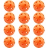 image:imageGSE Games amp Sports Expert Practice Baseballs Plastic Baseballs Training Hollow Airflow Softballs for Pitching Batting Catching for All Skill Levels Several Styles AvailableOrange