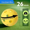 image:imageGSE Games amp Sports Expert Practice Baseballs Plastic Baseballs Training Hollow Airflow Softballs for Pitching Batting Catching for All Skill Levels Several Styles AvailableYellow
