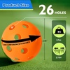 image:imageGSE Games amp Sports Expert Practice Baseballs Plastic Baseballs Training Hollow Airflow Softballs for Pitching Batting Catching for All Skill Levels Several Styles AvailableOrange