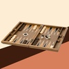 image:imageGSE Games amp Sports Expert Premium Wooden Folding Inlay Backgammon Board Game Set Classic Traditional Strategy Board Games Focus 17 InchesWoodstar