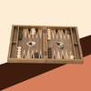 image:imageGSE Games amp Sports Expert Premium Wooden Folding Inlay Backgammon Board Game Set Classic Traditional Strategy Board Games Focus 17 InchesWoodstar