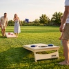 image:imageGSE Games amp Sports Expert Professional Tournament Cornhole Boards Set 4 x 2 ft Baltic Birch Wood Regulation Size Cornhole Boards with 8 DualSided Pro Corn Hole Bags for AllWeather Outdoor Game