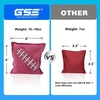 image:imageGSE Games amp Sports Expert Set of 8 Premium Weather Resistant Cornhole Bags Regulation Size and Weight Bean Bags for Cornhole Toss Games Several Styles AvailableFootball