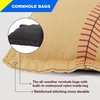 image:imageGSE Games amp Sports Expert Set of 8 Premium Weather Resistant Cornhole Bags Regulation Size and Weight Bean Bags for Cornhole Toss Games Several Styles AvailableBaseball