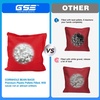 image:imageGSE Games amp Sports Expert Set of 8 Premium Weather Resistant Cornhole Bags Regulation Size and Weight Bean Bags for Cornhole Toss Games Several Styles AvailableRed  Blue