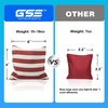 image:imageGSE Games amp Sports Expert Set of 8 Premium Weather Resistant Cornhole Bags Regulation Size and Weight Bean Bags for Cornhole Toss Games Several Styles AvailableStars Stripes Flag