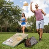 image:imageGSE Games amp Sports Expert Set of 8 Premium Weather Resistant Cornhole Bags Regulation Size and Weight Bean Bags for Cornhole Toss Games Several Styles AvailableBaseball
