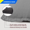 image:imageGSE Games amp Sports Expert Set of 8 Premium Weather Resistant Cornhole Bags Regulation Size and Weight Bean Bags for Cornhole Toss Games Several Styles AvailableBlack  Grey