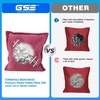 image:imageGSE Games amp Sports Expert Set of 8 Premium Weather Resistant Cornhole Bags Regulation Size and Weight Bean Bags for Cornhole Toss Games Several Styles AvailableFootball