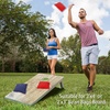 image:imageGSE Games amp Sports Expert Set of 8 Premium Weather Resistant Cornhole Bags Regulation Size and Weight Bean Bags for Cornhole Toss Games Several Styles AvailableRed  Blue