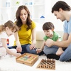 image:imageGSE Games amp Sports Expert Wooden 9in1 Chess Checkers Backgammon Dominoes Chinese Checkers TicTacToe Ludo Playing Cards amp Poker Dice Game Combo Set
