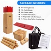 image:imageGSE Games amp Sports Expert Wooden Throwing Game 12 Numbered Block Toss Yard GameKubb Yard Game Set with Carrying Bag for Outdoor Backyard Lawn Park with Family and FriendsKubb Yard Game Set
