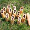 image:imageGSE Games amp Sports Expert Wooden Throwing Game 12 Numbered Block Toss Yard GameKubb Yard Game Set with Carrying Bag for Outdoor Backyard Lawn Park with Family and FriendsNumbered Game Set