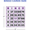 image:imageGSE Jumbo Bingo Game Cards with EasyRead Numbers 50 Reusable Bingo Sheets100pack