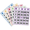 image:imageGSE Jumbo Bingo Game Cards with EasyRead Numbers 50 Reusable Bingo Sheets100pack