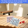 image:imageGSE Jumbo Bingo Game Cards with EasyRead Numbers 50 Reusable Bingo Sheets50pack