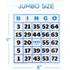 image:imageGSE Jumbo Bingo Game Cards with EasyRead Numbers 50 Reusable Bingo Sheets50pack