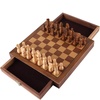 image:imageGSE Games amp Sports Expert 10 Magnetic Chess Set Wooden Chess Board Game Set with Drawers Classic Portable Travel Board Game for Kids amp Adults