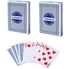 image:imageGSE Games amp Sports Expert 12Deck Canasta Cards with Point Values Includes Canasta and Hand amp Foot Game Rules Traditional Rummy Game Playing Cards2 Blue Cards